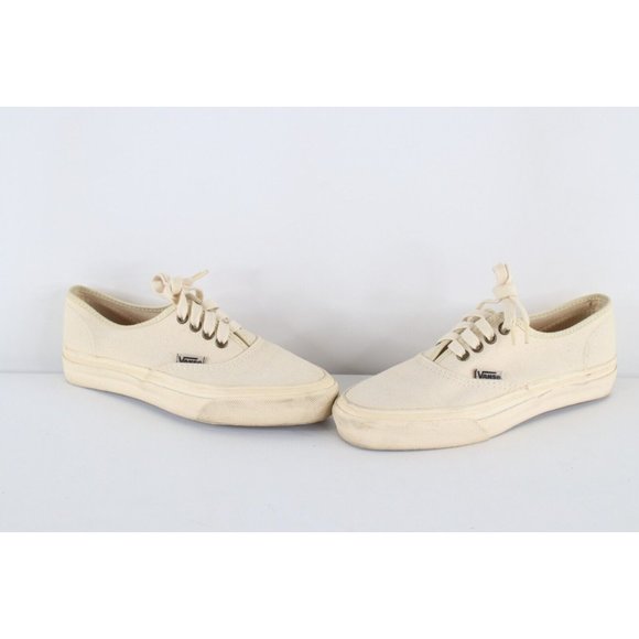 Vintage 80s 90s Vans Skateboarding Mens Canvas Sneakers Shoes